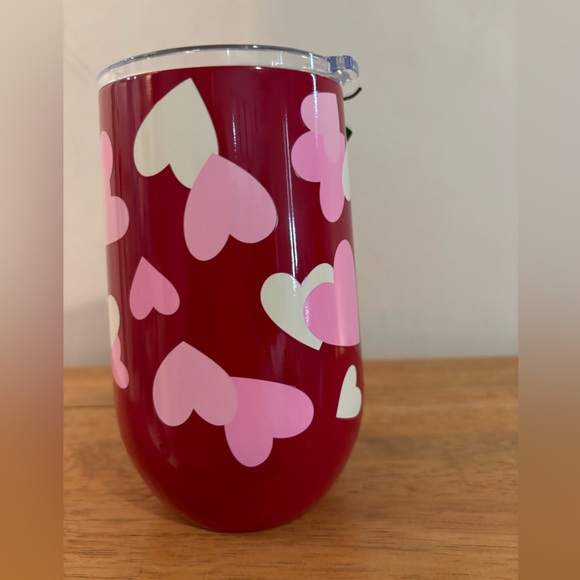 Kate Spade Celebration Hearts Stainless Steel Tumbler NWT - Picture 6 of 9